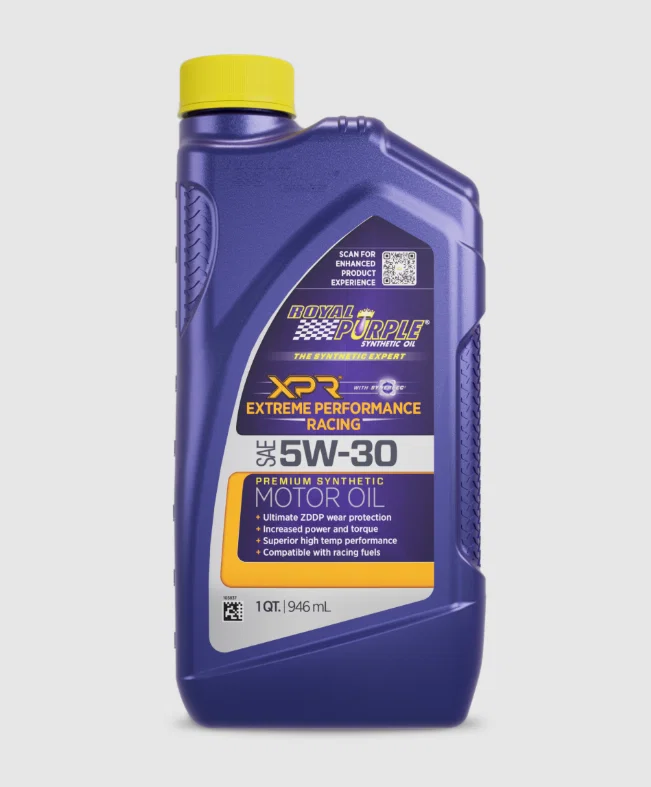01021 – ROYAL PURPLE Oil, SAE 5W-30 Synthetic 1 Quart Bottle Single